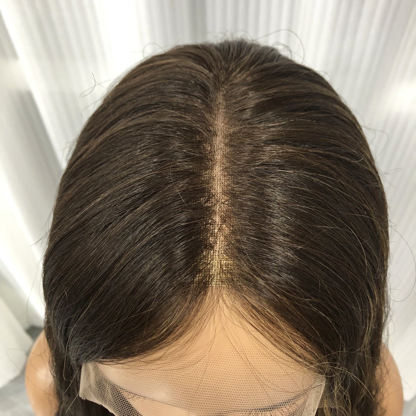 JEWISH WOMEN CURLY SWISS LACE FRONT WIG