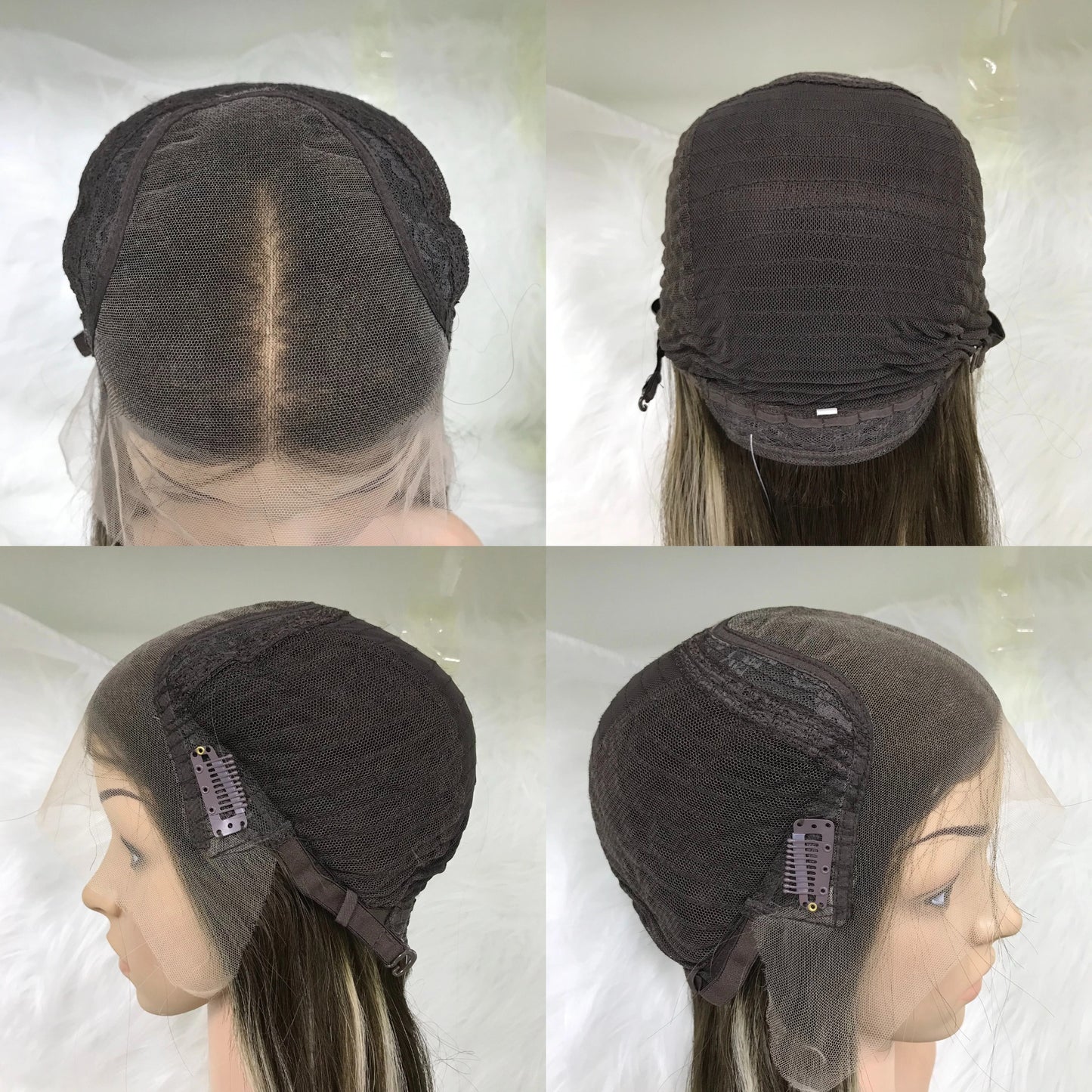 3“*5”LACE RAW HAIR TOP GRADE JEWISH LADY WIGS