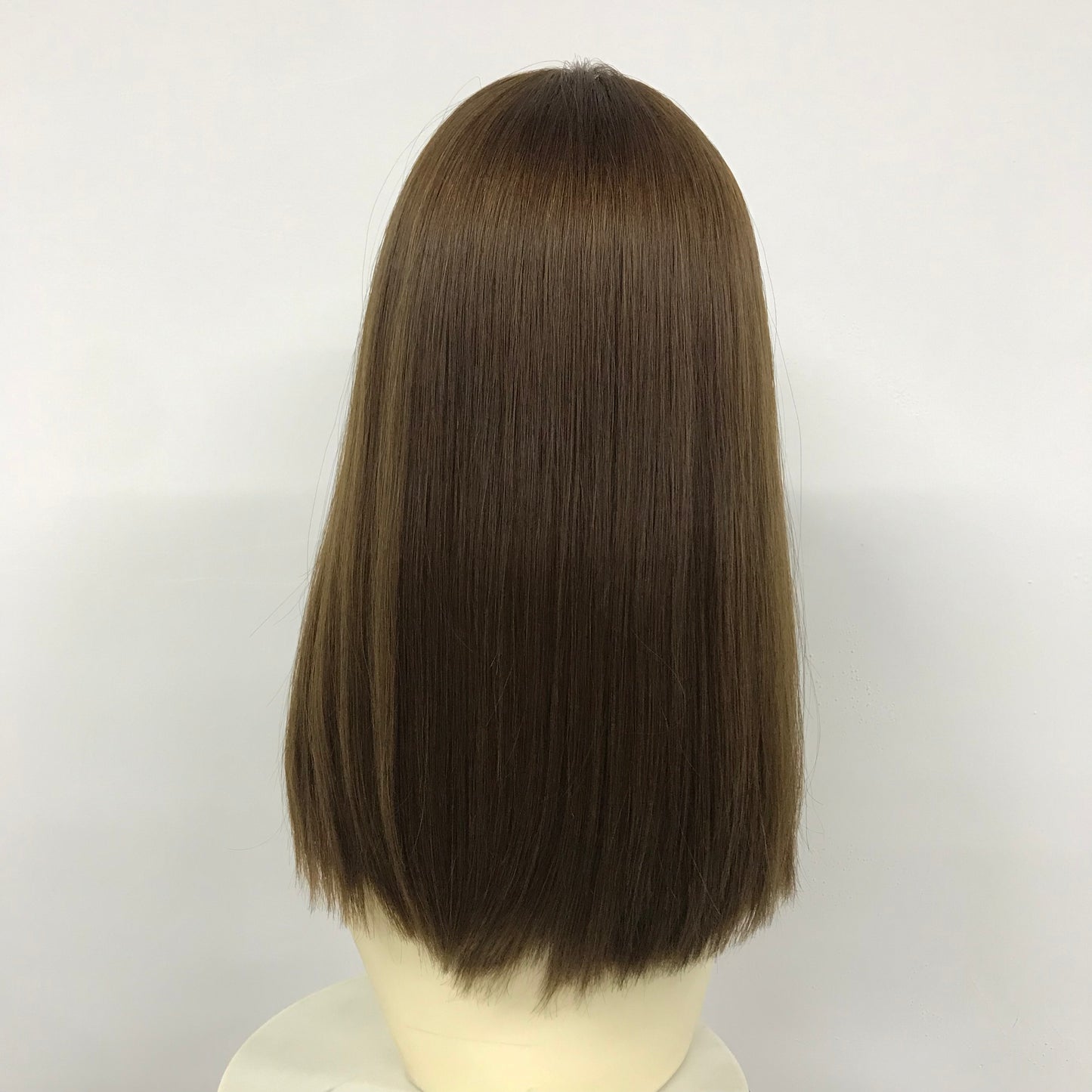 4“*4” SILK INJECTION SILK TOP JEWISH WIG HUMAN HAIR HIGH DOUBLE DRAWN WIG