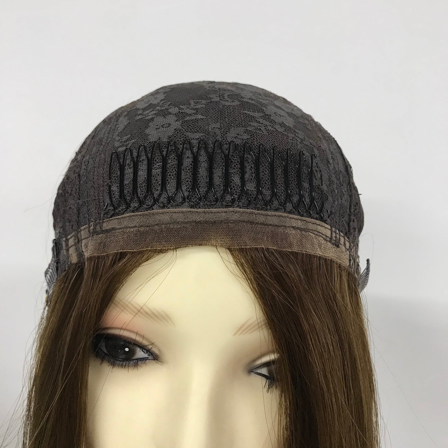 4“*4” SILK INJECTION SILK TOP JEWISH WIG HUMAN HAIR HIGH DOUBLE DRAWN WIG
