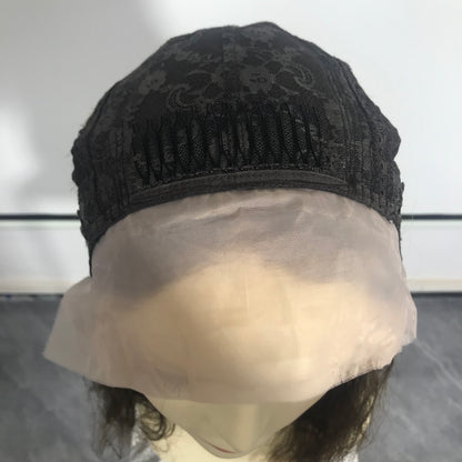 SILK TOP WIG LACE FRONT WHITE WOMEN EUROPEAN  HAIR