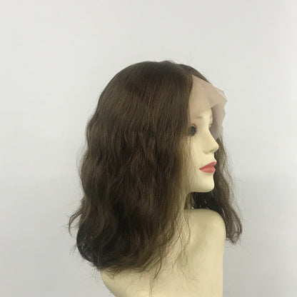 SILK TOP WIG LACE FRONT WHITE WOMEN EUROPEAN  HAIR