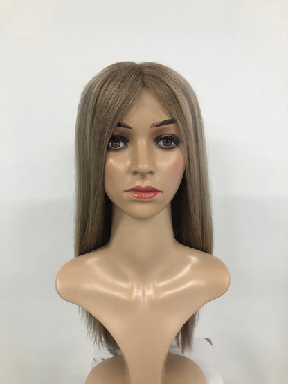 MONO TOP 19’’REALITY HUMAN HAIR FOR ALOPECIA MEDICAL TOP GRADE WIGS