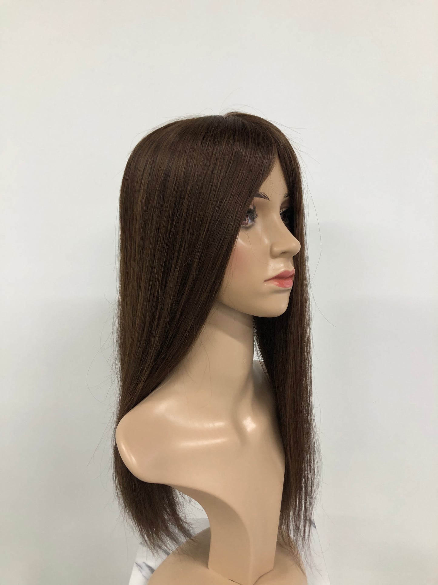 CAFE 18" NATURAL LOOKING  5.5*6 MONO TOP WITH WEFT BACK WOMEN TOPPER