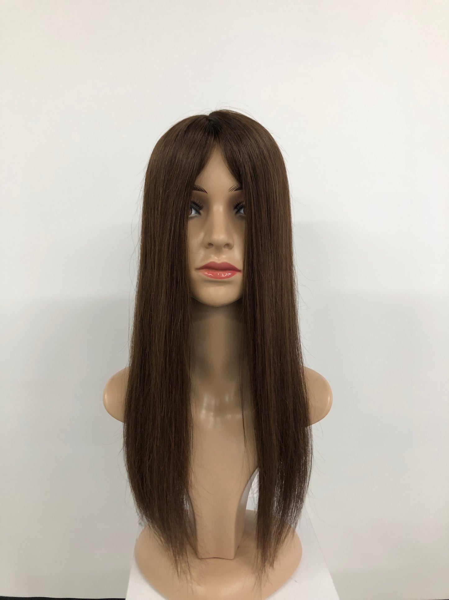 CAFE 18" NATURAL LOOKING  5.5*6 MONO TOP WITH WEFT BACK WOMEN TOPPER