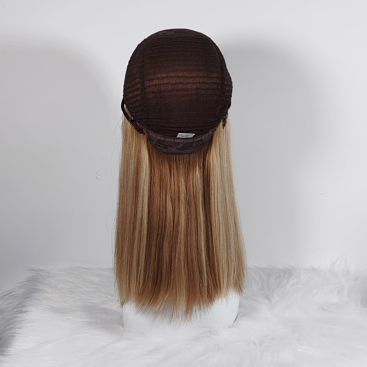 4''*4'' SILK TOP+SWISS LACE FRONT JEWISH MEDICAL WIG