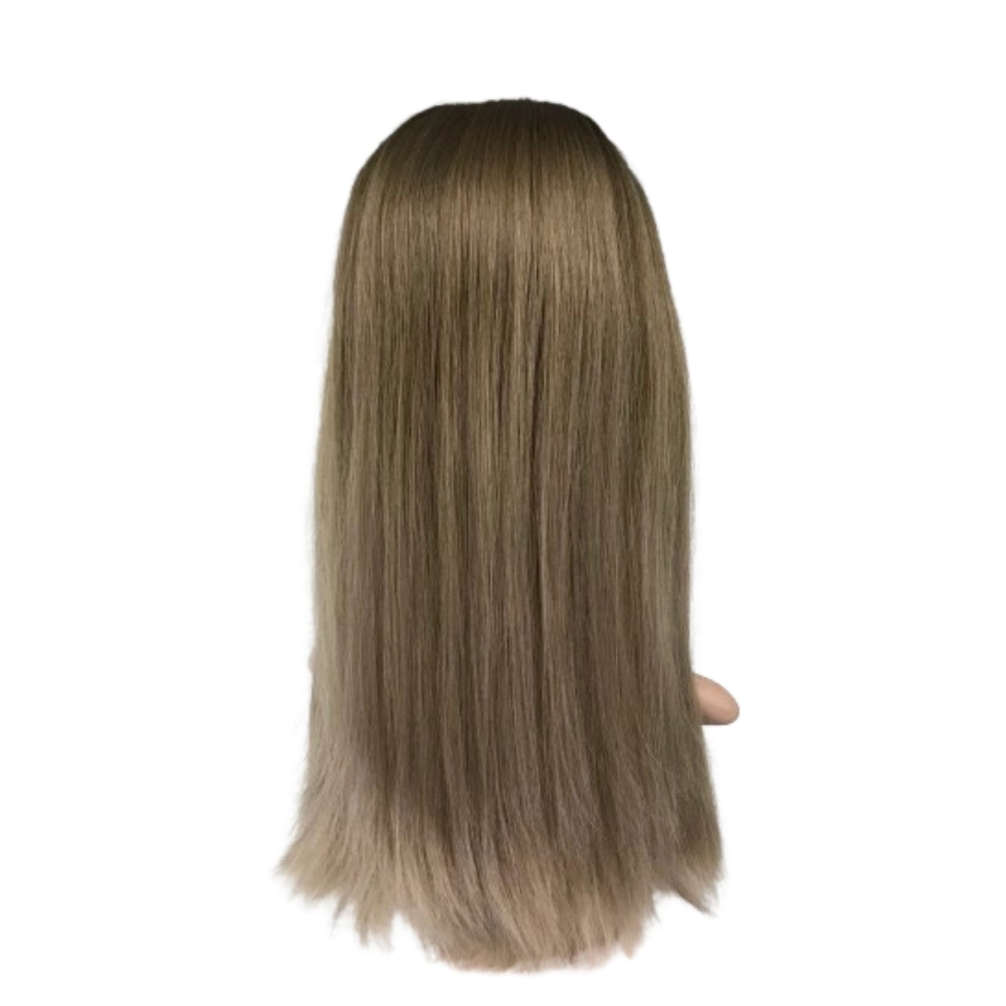 3“×5“ SWISS LACE FRPNT WITH LACE TOP RAW HAIR TOP GRADE JEWISH WOMEN WIG